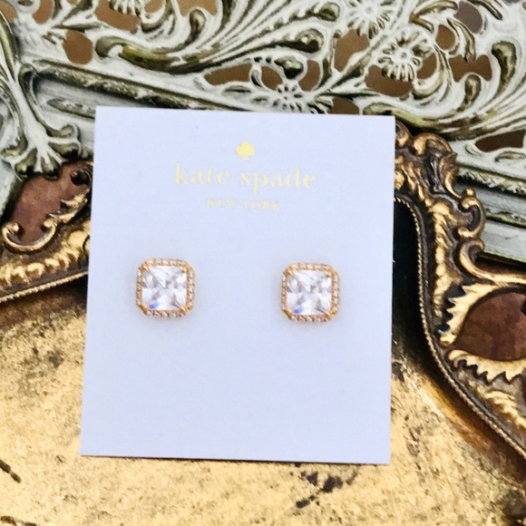 KATE SPADE • Gold Save The Date Earrings - Picture 4 of 4